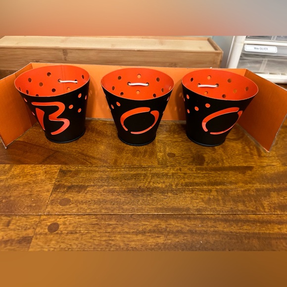 Hallmark Halloween BOO 3 Piece Tealight Holders - Picture 6 of 9